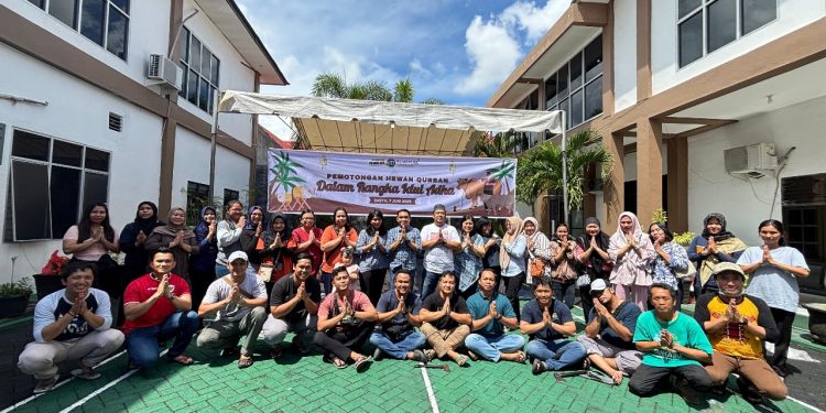 Kurban Penuh Makna di Kantor Pertanahan Palangka Raya