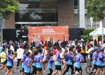 Ribuan Pengunjung CFD Padati PLN Gebyar 498 DKI Jakarta