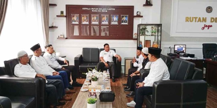 Majelis Taklim Balai Wartawan Depok Jalin Sinergi Rohani dengan Rutan Kelas I Depok