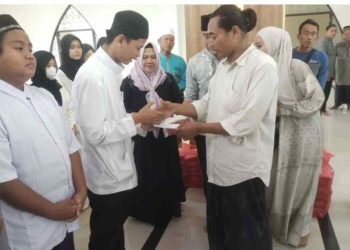 PT ABGT Santuni 150 Anak Yatim di Masjid Jami’ Asy-Syahid Depok