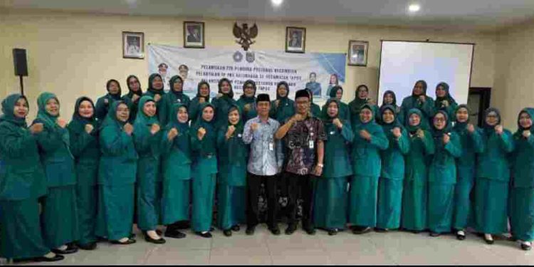 Plt Camat Tapos Lantik Pengurus PKK, Titip Harapan Besar Wujudkan Depok Lebih Maju