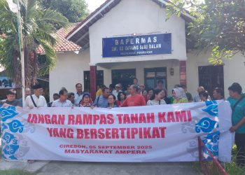 Warga Ampera Kota Cirebon : Jangan Rampas Tanah Kami