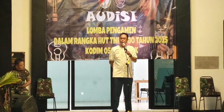 Kodim 0508/Depok Hidupkan Malam Depok Lewat Audisi Lomba Pengamen