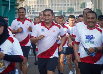 Semarak Menjelang Kasad Tuntaskan Lari Panglima TNI Run