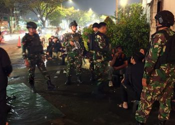 Kodim 0508/Depok Turunkan Prajurit dan Kendaraan Maung Jaga Keamanan Warga