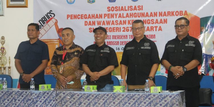 Kodim 0504 /Jakarta Selatan terus menunjukkan komitmennya dalam membina generasi muda agar berjiwa nasionalis dan terhindar dari pengaruh negatif narkoba.