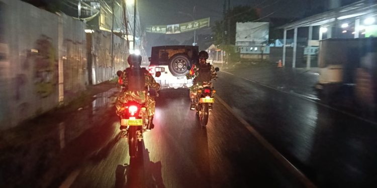 Kodim 0508/Depok Gelar Patroli Keamanan Berkendaraan Maung, Pastikan Kondusivitas Wilayah