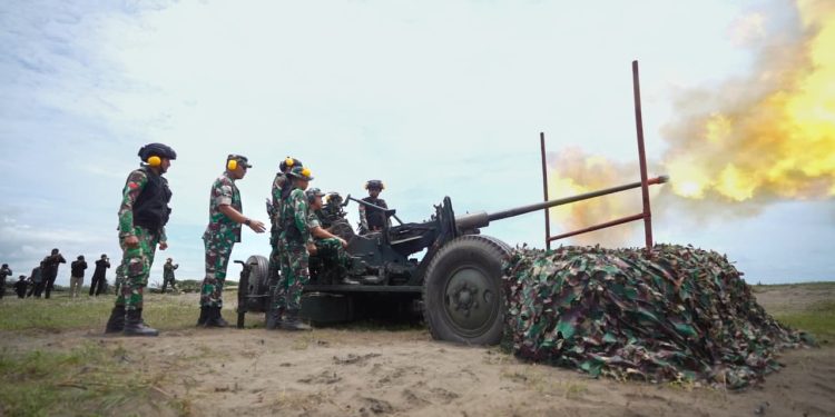 Sinergi dan Kesiapan Tempur, Kasad Tinjau Latihan Arhanud Terpadu di Kebumen