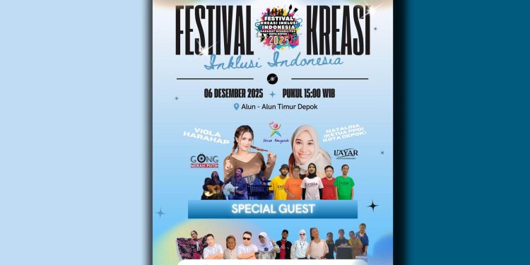 Festival Kreasi Inklusi Indonesia di Kota Depok Perkuat Komitmen Inklusivitas Disabilitas_kota depok