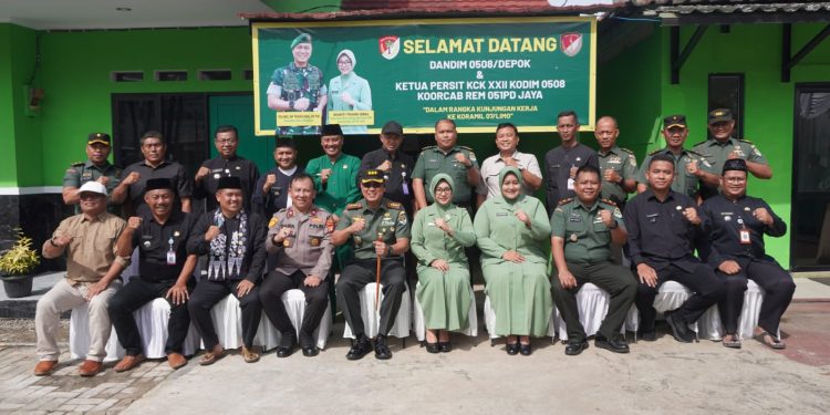 Dandim 0508/Depok Tekankan Profesionalisme Prajurit dalam Kunjungan ke Koramil 07/Limo