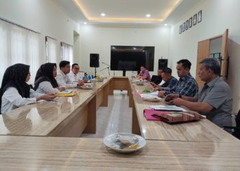 Kantor Pertanahan (Kantah) Kabupaten Banyuasin, Sumatera Selatan, menerima kunjungan kerja (kunker) dari Panitia Khusus (Pansus) Perkebunan DPRD Provinsi Sumatera Selatan pada 9 Desember 2025.