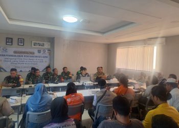 Danramil 06/Cimanggis Hadiri Forum Penanggulangan Risiko Bencana, Bahas Titik Rawan Banjir di Depok