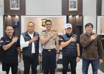 Kantor Pertanahan Kabupaten Banyuasin melakukan audiensi di ruang kerja Kepala Kepolisian Resort Banyuasin, AKBP Risnan Aldino, S.IK., M.Si, pada Rabu 28 Januari 2026.