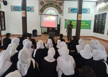 Kodim 0508/Depok Gelar Penyuluhan Wawasan Kebangsaan di SMK YAPEMRI