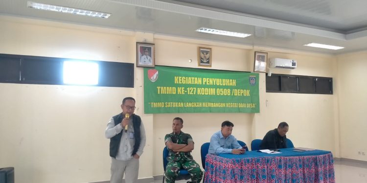 TMMD Ke-127 Kodim 0508/Depok Perkuat Peran Kelurahan dalam Pembangunan Berbasis Masyarakat
