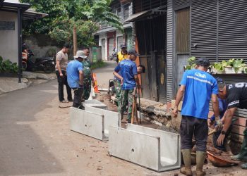 Satgas TMMD Perkuat Infrastruktur Lingkungan Lewat Pembangunan Drainase