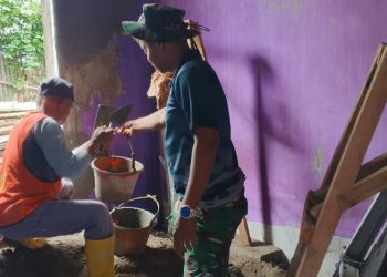 TMMD Depok Percepat Renovasi Rumah Warga, Progres RTLH Terus Naik