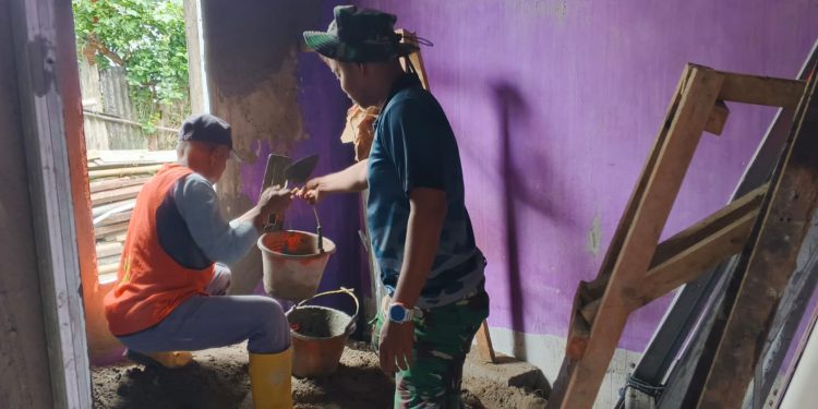 TMMD Depok Percepat Renovasi Rumah Warga, Progres RTLH Terus Naik