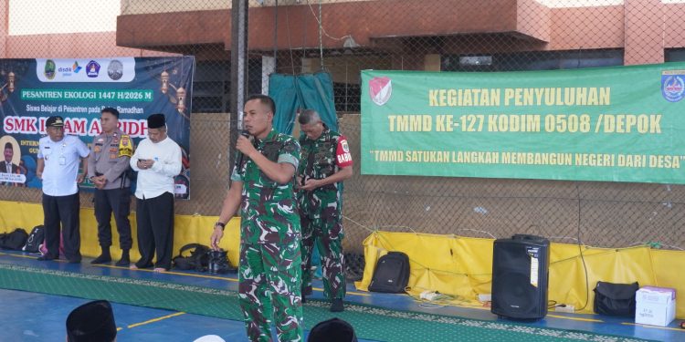 TMMD Non Fisik Kodim 0508/Depok Edukasi Pelajar di SMK Islam Arridho