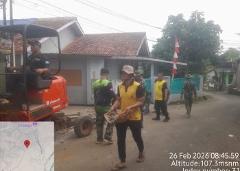 Infrastruktur Lingkungan Diperkuat, Drainase TMMD Depok Capai Tahap Lanjut
