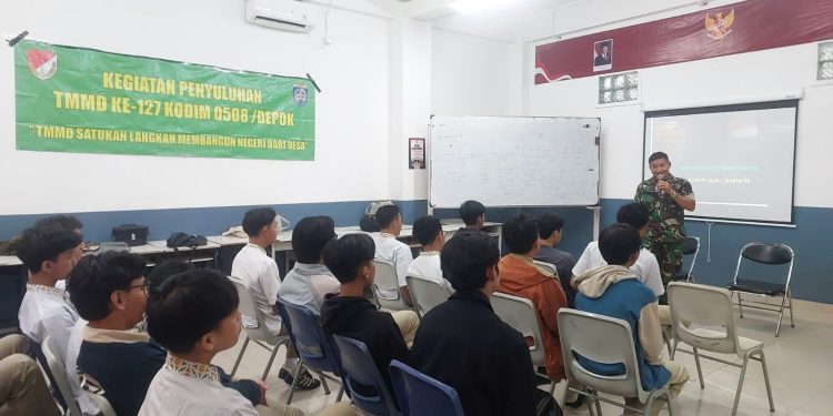 Wawasan Bela Negara Jadi Materi TMMD Non Fisik di SMPIT–SMAIT Tunas Bangsa Depok
