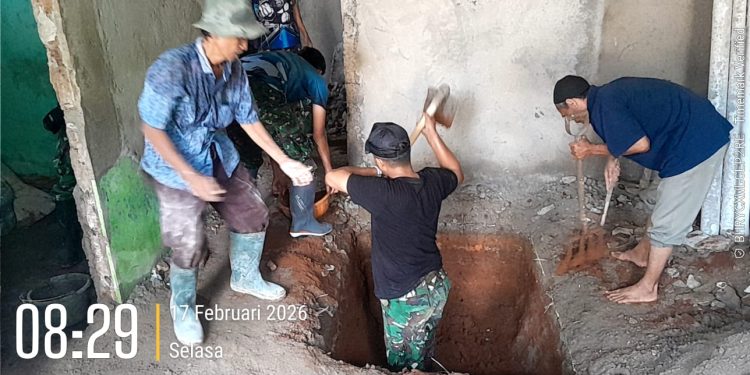 Gotong Royong TMMD Kodim Depok Percepat Renovasi RTLH