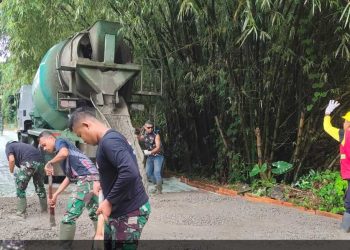 Pengerasan Jalan TMMD Ke-127 Kodim 0508/Depok Capai 44 Persen, Akses Warga Kian Membaik