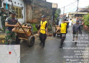 Infrastruktur Air Jadi Prioritas, TMMD 2026 Bangun Saluran di Sukamaju