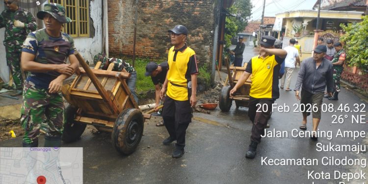 Infrastruktur Air Jadi Prioritas, TMMD 2026 Bangun Saluran di Sukamaju