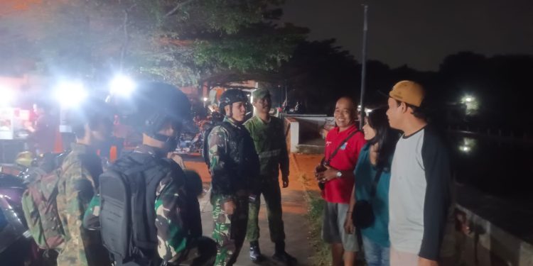 Sinergi Koramil 06/Cimanggis dan Polsek Jaga Obyek Vital Depok