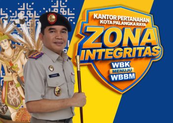 kantor pertanahan kota palangka raya zona integritas