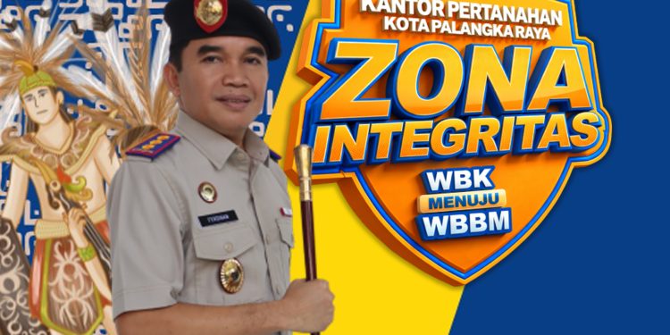 kantor pertanahan kota palangka raya zona integritas