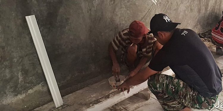 Rumah Warga Kurang Mampu Direhabilitasi, Progres TMMD Kodim Depok Capai 78 Persen