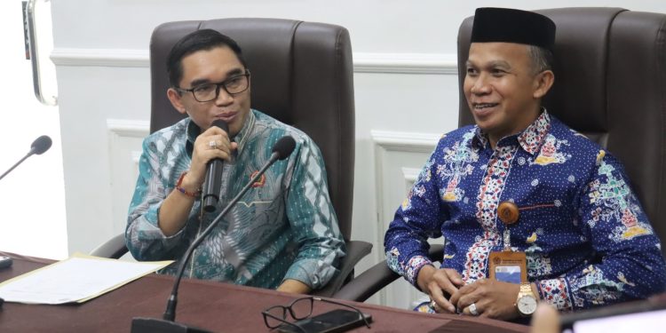 Kantor Pertanahan Palangka Raya dan Kementerian Agama Tandatangani Perjanjian Kerja Sama Percepat Sertifikasi Tanah Wakaf