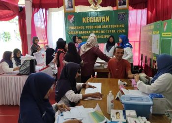 Pelaksanaan Program Stunting, Posyandu dan Posbindu TMMD Ke-127 Depok Capai 100 Persen