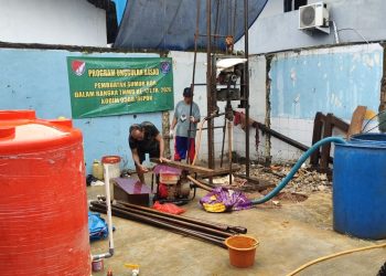 TMMD Ke-127 Kodim 0508/Depok Kebutan Pembuatan Sumur Bor di Sukamaju dan Abadi Jaya