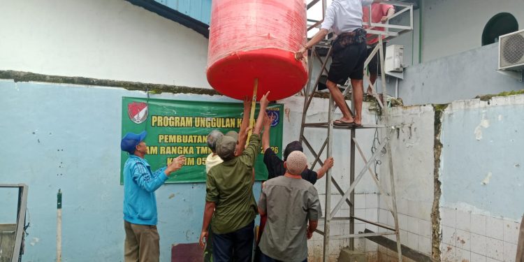TMMD Depok Bangun Sumber Air Bersih, Sumur Bor Kedua di Sukamaju Rampung