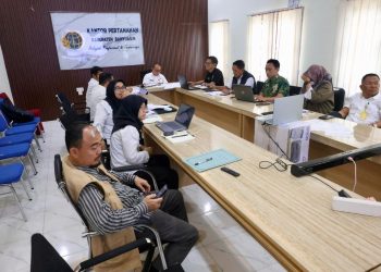 Kantor Pertanahan (Kantah) Kabupaten Banyuasin tancap gas dalam menyelaraskan target kinerja tahun 2026.