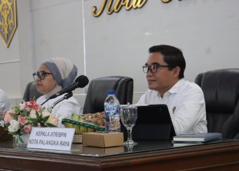 Kantor Pertanahan Kota Palangka Raya Serahkan Aset Pemda