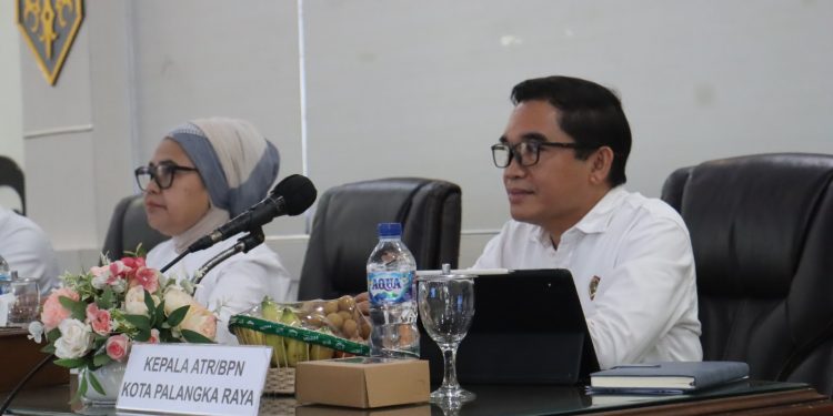 Kantor Pertanahan Kota Palangka Raya Serahkan Aset Pemda