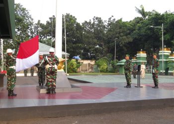 Upacara 17-an Jadi Momentum Penguatan Kesiapsiagaan Prajurit Kodim 0505/JT