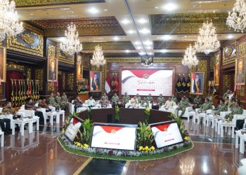 Perkuat Sinergi Pertahanan Negara, Kasad Hadiri Pertemuan Purnawirawan