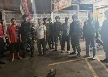 Sinergi Aparat, Patroli Maung Amankan Titik Rawan Sukmajaya