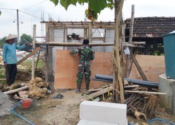 TMMD Reguler ke-128, Dandim Pati: Fasilitas MCK Wujudkan Lingkungan Sehat di Desa Godo