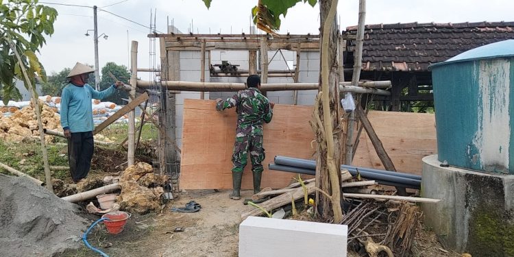 TMMD Reguler ke-128, Dandim Pati: Fasilitas MCK Wujudkan Lingkungan Sehat di Desa Godo