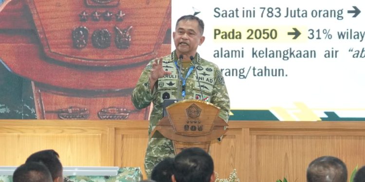 Dari Air Bersih hingga Jembatan, Kasad Ungkap Capaian Program TNI AD di Apel Dansat