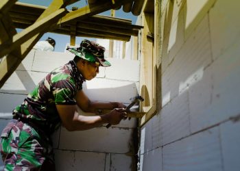 Satgas TMMD Kodim Pati Percepat Pembangunan RTLH di Desa Godo