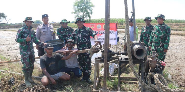 Wadan Satgas TMMD Reguler ke-128 Tinjau Pembangunan Sumur Bor untuk Lahan Pertanian, Pastikan Ketersediaan Air bagi Petani