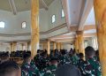 Khidmat di Balik TMMD: Prajurit Jadi Khotib dan Muazin di Masjid Desa Godo