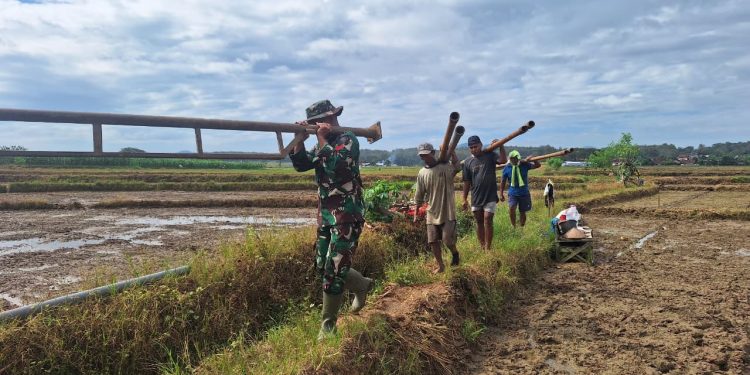 TMMD Pati Siapkan Sumber Air Baru, Dukung Kebutuhan Warga dan Irigasi Sawah